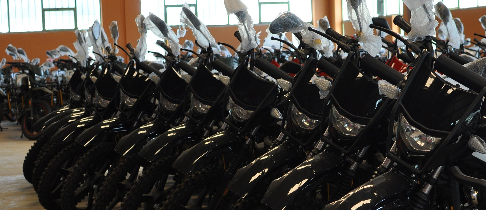 Motorcycles and fleet lines