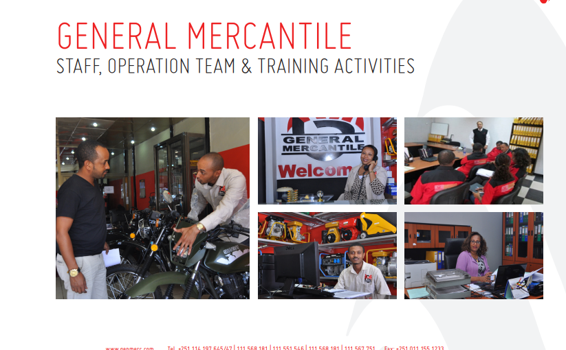 General Mercantile staff, operations team and training activities